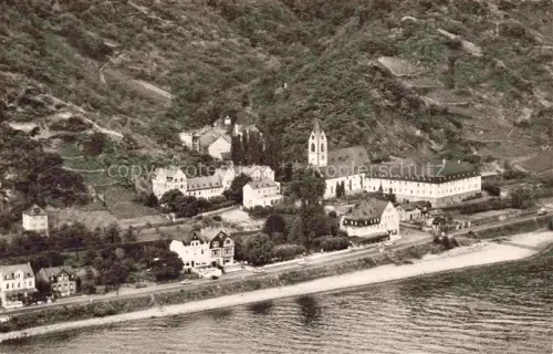 AK / Ansichtskarte Bornhofen Kamp Rhein Rheinland-Pfalz Fliegeraufnahme