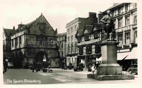 AK / Ansichtskarte Shrewsbury  Shropshire UK The Square
