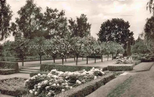 AK / Ansichtskarte Bad Meinberg Horn-Bad Meinberg NRW Wald neuer Kurpark