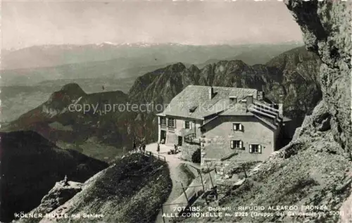AK / Ansichtskarte Koelnerhuette 2325m Rifugio Coronelle Dolomiti IT Dolomiti