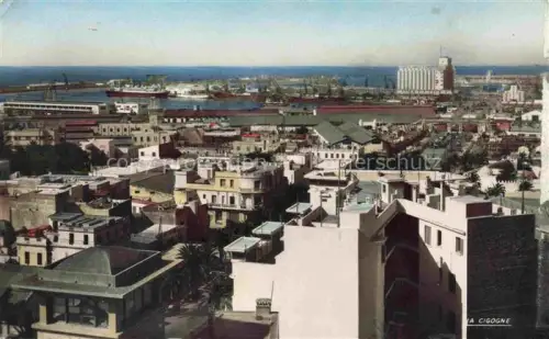 AK / Ansichtskarte CASABLANCA Maroc Vue sur le Port