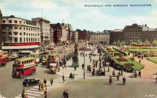 AK / Ansichtskarte MANCHESTER  UK Piccadilly and Gardens