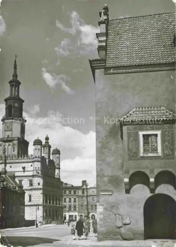 AK / Ansichtskarte POZNAN Posen PL Ratusz