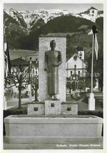 AK / Ansichtskarte Sachseln OW Bruderklausen Brunnen