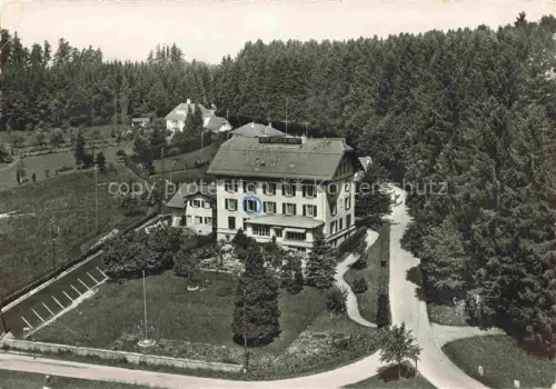 AK / Ansichtskarte LAUSANNE VD Golf Hotel et Foret Chalet a Gabet Vue aerienne