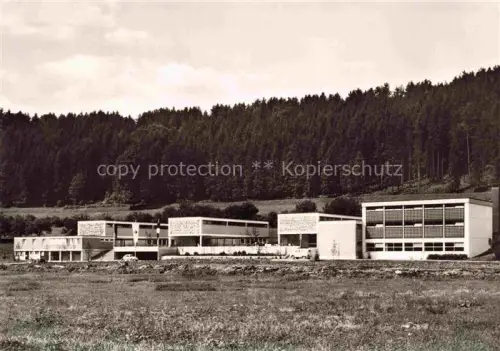 AK / Ansichtskarte Muensingen BW Schule Buttenhausen Hundersingen Grosses Lautertal