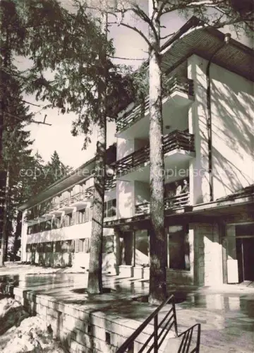 AK / Ansichtskarte Borovetz Borowez Borovez BG Hotel Balkanturist