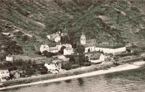 AK / Ansichtskarte Bornhofen Kamp Rhein Rheinland-Pfalz Hotel Marienberg Rheinpavillon