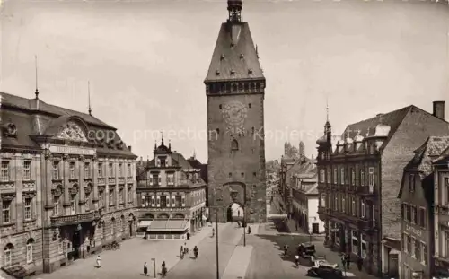 AK / Ansichtskarte SPEYER Rhein Altpoertelplatz Stadtturm