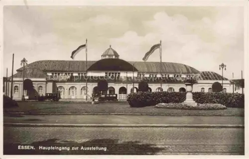 AK / Ansichtskarte EssEN  Ruhr Haupteingang zur Ausstellung