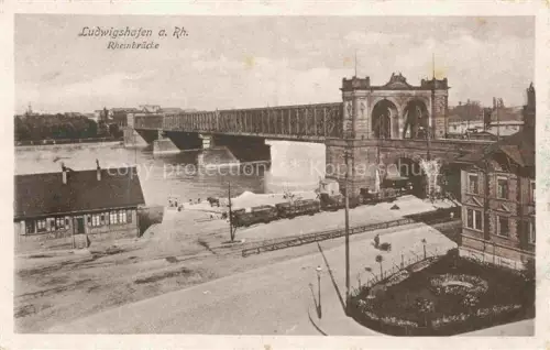 AK / Ansichtskarte LUDWIGSHAFEN  Rhein Rheinbruecke