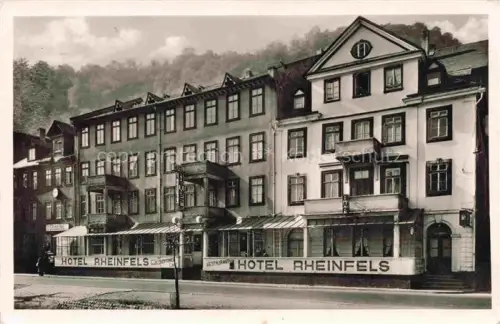 AK / Ansichtskarte St Goar Rhein Hotel Rheinfels