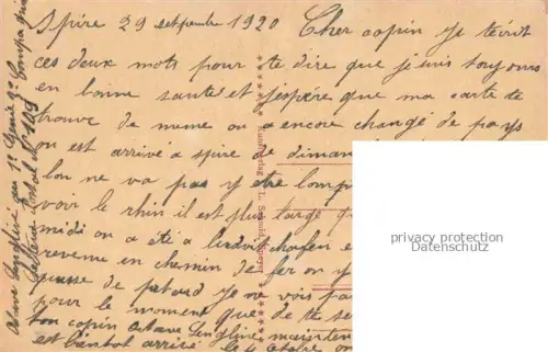 AK / Ansichtskarte SPEYER Rhein Blick zum Dom und Rhein