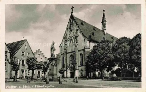 AK / Ansichtskarte Hassfurt Main Bayern Ritterkapelle Denkmal