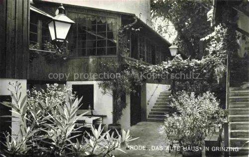 AK / Ansichtskarte Grinzing Doebling WIEN AT Rode Das alte Haus