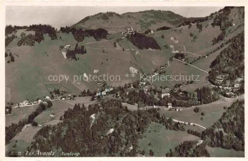AK / Ansichtskarte Les Avants VD Sonloup vue aérienne