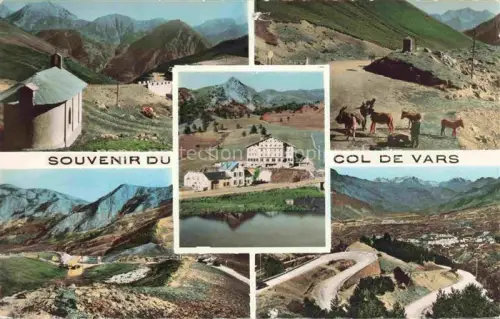 AK / Ansichtskarte Col de Vars Guillestre Briancon 05 Hautes-Alpes Vues panoramiques Hôtel