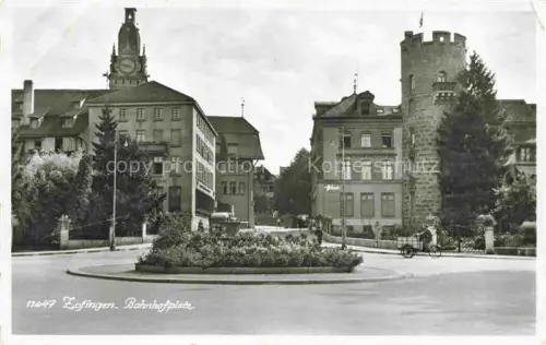 AK / Ansichtskarte ZOFINGEN AG Bahhofplatz Turm