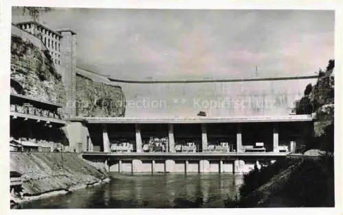 AK / Ansichtskarte Genissiat Injoux-Genissiat Nantua 01 Ain Le grand barrage sur le Rhône