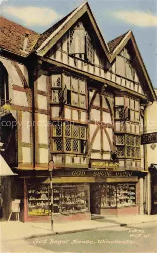 AK / Ansichtskarte Winchester  Hampshire UK God Bagot House