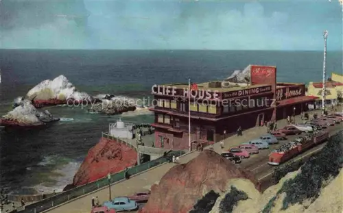 AK / Ansichtskarte SAN FRANCISCO California USA Cliff House and Seal Rocks