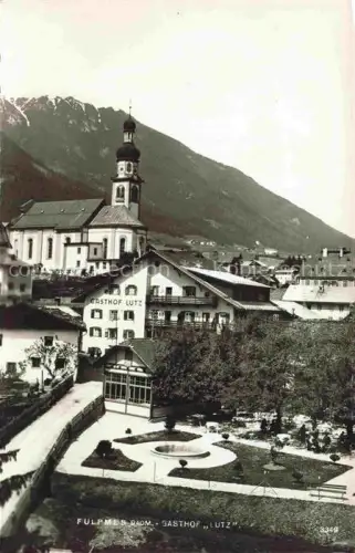 AK / Ansichtskarte Fulpmes Innsbruck Tirol AT Gasthof Lutz Kirche