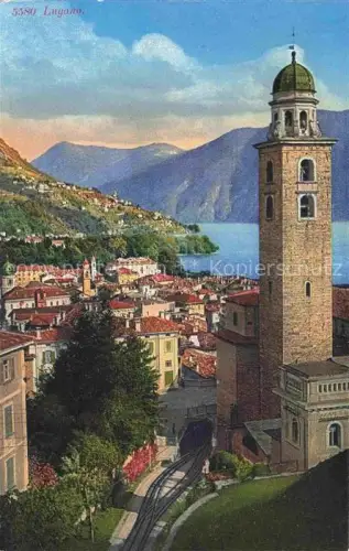 AK / Ansichtskarte LUGANO Lago di Lugano TI Schweiz