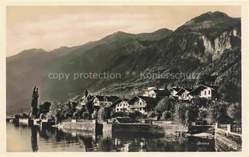AK / Ansichtskarte Brienz Brienzersee BE 