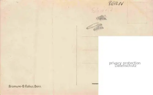 AK / Ansichtskarte BERN BE Bromure O Rabus 
