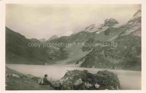 AK / Ansichtskarte Engstlenalpsee Jochpass Innertkirchen BE Tidis 