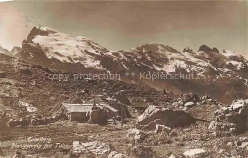 AK / Ansichtskarte Engelberg  OW Planggenalp Titlis