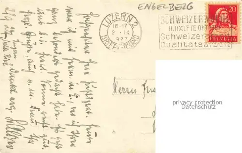 AK / Ansichtskarte Engelberg  OW 