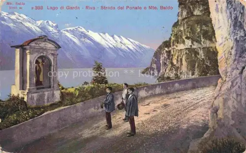 AK / Ansichtskarte Riva  del Garda Riva sul Garda IT Starda del Ponale e Mte Baldo 