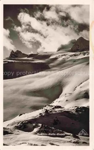 AK / Ansichtskarte Dachstein  Gebirge Steiermark AT Starts Eisfeld