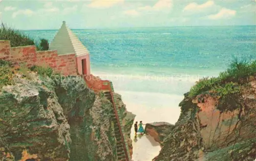 AK / Ansichtskarte Bermuda Island A secluded cove on the island