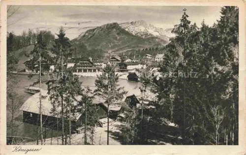 AK / Ansichtskarte KoeNIGSEE Berchtesgaden 