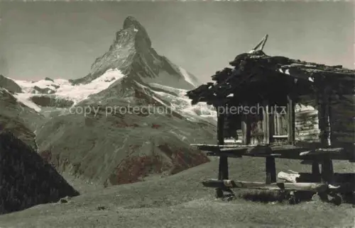 AK / Ansichtskarte Findelen Findeln Zermatt Valais VS Matterhorn 