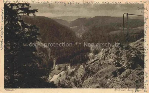 AK / Ansichtskarte Hoellental Frankenwald Marxgruen Bad Steben Hof Bayern Koenig David 