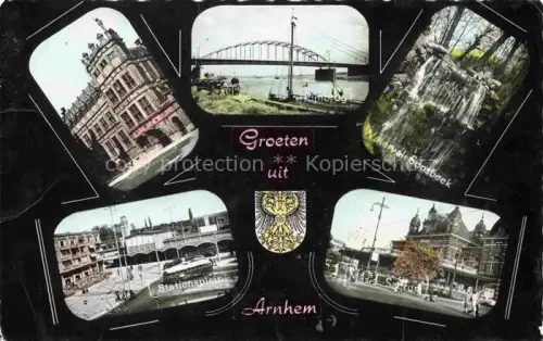 AK / Ansichtskarte ARNHEM Arnheim NL Stationspleir Sonsbeek Sacrun