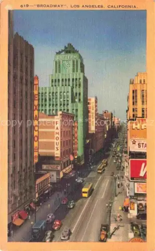 AK / Ansichtskarte LOS ANGELES California USA Broadway