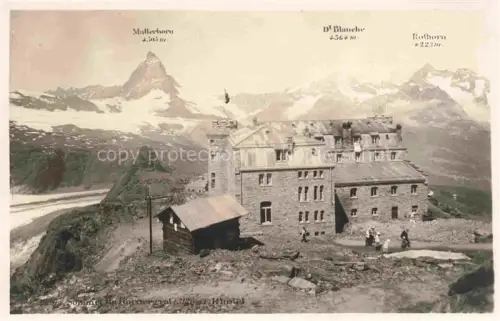 AK / Ansichtskarte Gornergrat 3135m Zermatt VS Matterhorn Rothorn 