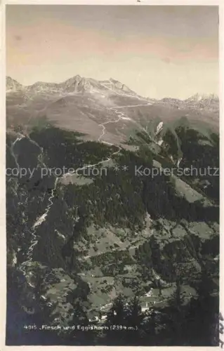 AK / Ansichtskarte Fiesch Goms VS Eggishorn