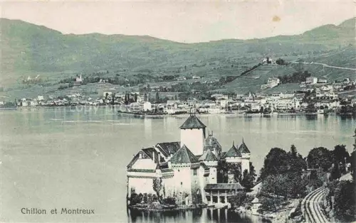 AK / Ansichtskarte CHILLON Chateau de Montreux VD See Schweiz 