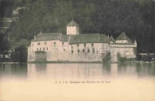 AK / Ansichtskarte CHILLON Chateau de Montreux VD Lac 