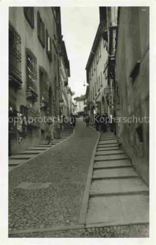 AK / Ansichtskarte LUGANO Lago di Lugano TI Via Cattedrale 