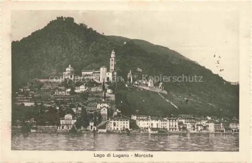 AK / Ansichtskarte Lago di LUGANO TI Morcote 