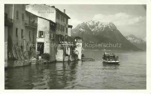 AK / Ansichtskarte Gandria Lago di Lugano Binnenschiff See