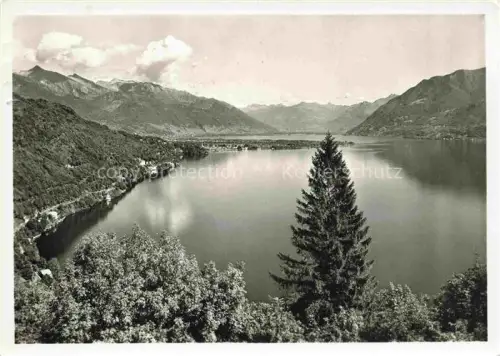 AK / Ansichtskarte Ronco Ascona Locarno Lago Maggiore TI Vista dalla Piazzetta