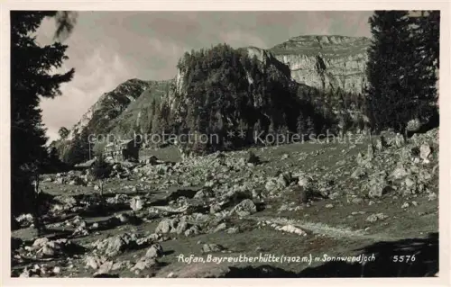 AK / Ansichtskarte Bayreutherhuette 1702m Rofan Gebiet Ellmau Elmau Tirol AT Sonnwendjoch
