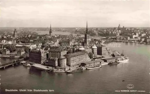 AK / Ansichtskarte STOCKHOLM  Sweden Utsiki fran Stadshusets torn